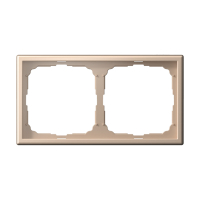 ARTGALLERY рамка 2-постовая, универсальная, песочный Systeme Electric GAL001202