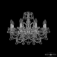 Подвесная люстра Bohemia Ivele Crystal 1411/8/195 Ni Balls