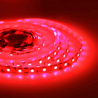 Светодиодная лента Apeyron 12В СТ 14.4Вт/м smd5050 60д/м IP20 5м красная 48BL