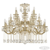 Подвесная люстра Bohemia Ivele Crystal Verona 72101/12+6+6/300/2d A GW