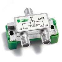 ТВ-делитель 1-2 LANS LV-2 9831495