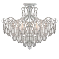 Потолочная люстра AM Group MONICA PL4 SILVER