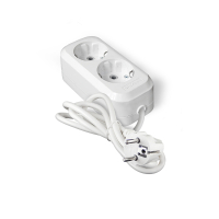 Удлинитель Е-302А ПВС 3*1.5 ,2 гнезда, с заземлением, 3м (еврослот) UNIVersal 1718