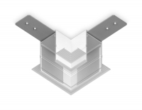 Коннектор угловой Ambrella Light Magnetic 220V GL1039