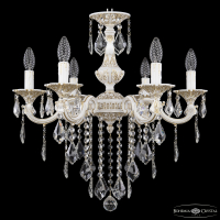 Подвесная люстра Bohemia Ivele Crystal AL78101/6/175 B WMG Leafs