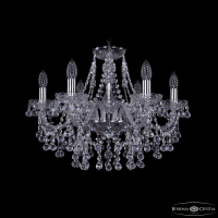 Подвесная люстра Bohemia Ivele Crystal 1409/6/195 Ni