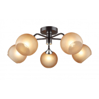 Люстра на штанге IMEX MD.5965-5-S-COFFEE+CR