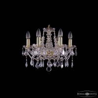 Подвесная люстра Bohemia Ivele Crystal 1413/6/141 G Leafs