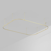 Трек Arlight ART-APRIORI-RECTANGLE-SOFT-ROD-800-4500х3500 (GD) 054517