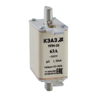 Вставка плавкая ППН-33-X3-00-160А-УХЛ3 КЭАЗ 111351