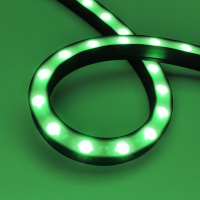 Грейзер Arlight DMX THOR-3D-F24-25х27mm 24V RGB (17 W/m, IP65, 1m, wire x2) 045257