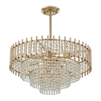 Люстра на штанге Arte Milano Sorrento 376109/9/300/570 GD