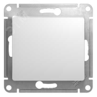 Выключатель одноклавишный, в рамку, белый схема 1 Systeme Electric GSL000111