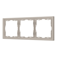 Рамка пластиковая Arlight FRM-NOBE-SFPL-3-CA 059458