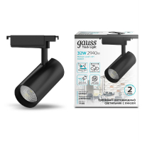 Трековый светодиодный светильник Gauss Track Light Led TR088 GAUSS