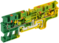 Колодка клеммная CP-MC-PEN земля 4 вывода 4мм2 IEK YCT22-03-4-K52-004