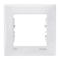 Рамка 1-постовая Schneider Electric Sedna IP44 SDN5810121