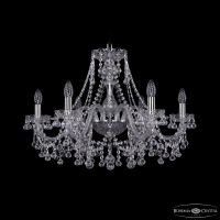 Подвесная люстра Bohemia Ivele Crystal 1409/6/240 Ni
