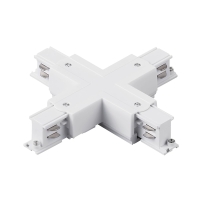Соединение крестовое с подводом питания к треку 5040xx-(F)/(R) Lightstar Quattro 504146-FR