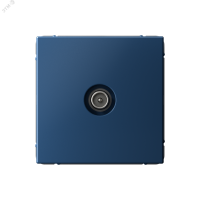 ARTGALLERY TV ТВ розетка оконечная 1DB, механизм, аквамарин Systeme Electric GAL001191