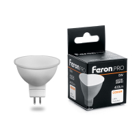 Лампа светодиодная LED 6вт 230в GU5.3 белый Feron.PRO FERON LB-1606 38084