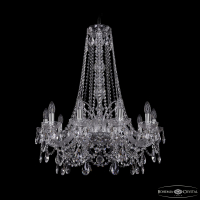 Подвесная люстра Bohemia Ivele Crystal 1411/10/240/h-83 Ni