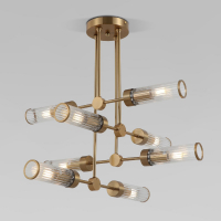Потолочная люстра Eurosvet Oriens 60166/8 латунь Smart a068072