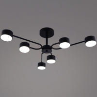 Люстра на штанге Reluce 03708-0.3-06 BK GX53