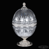 Настольная лампа Bohemia Ivele Crystal 5680L/18 Ni Clear/M-1G