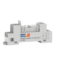 Розетка для реле OptiRel G RR97-72-230-10-V КЭАЗ 281177