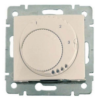 Термостат Legrand Valena Комфорт с выключателем слоновая кость 774127