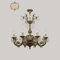 Подвесная люстра Art Classic 31.12.8.KR175SP.250IT.GB.Sp.Amber.Blue.1D ArtClassic