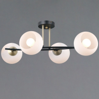 Потолочная люстра Illumico IL0798-4CSQ-25 BK AB TRENTO