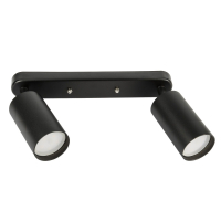 Спот Fametto DLC-S620 GU10х2 BLACK UL-00009794