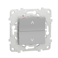 Выключатель двухклавишный Schneider Electric Unica New NU520730