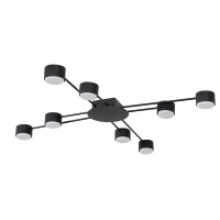 Потолочные люстры Arte Lamp Tracy A1527PL-8BK