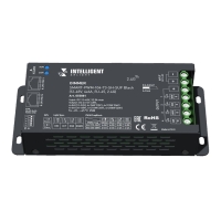 Диммер Arlight SMART-PWM-104-73-SH-SUF Black (12-48V, 4х6A, RJ-45, 2.4G) (IARL, IP20 Металл) 055881