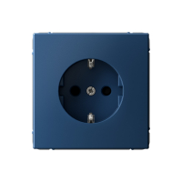 ARTGALLERY РОЗЕТКА с заземлением со шторками, 16А, механизм, быстрозажимные клеммы, аквамарин Systeme Electric GAL001145S