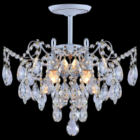 Люстра на штанге Reluce 04058-0.3-04 WH+GOLD PN