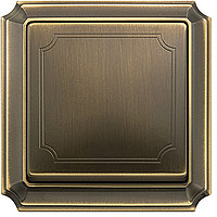 Sys D Клавиша 1шт античная латунь Schneider Electric MTN412143