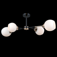 Люстра на штанге Illumico IL0715-4CSQ-24 BK GD LIBRA