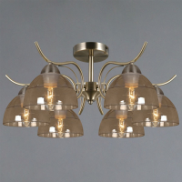 Люстра на штанге Illumico IL0733-6CSQ-25 AB AREZZO