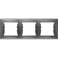 Рамка 3-постовая Schneider Electric Sedna SDN5800570