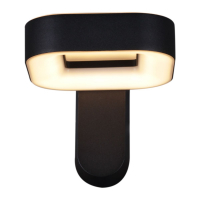 Уличный настенный светильник Reluce 86870-9.2-001JH LED2*12W BK