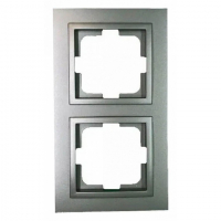 Рамка на 2 поста Mono Electric Despina антрацит 102-240000-161