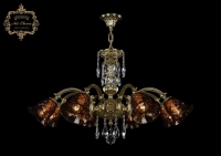 Подвесная люстра Art Classic 31.31.8.NV215IV.150SP.G.Sp.Amber.1B ArtClassic