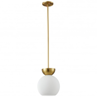 Подвесной светильник iLamp Mono P6079-1 GD+WH