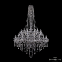 Подвесная люстра Bohemia Ivele Crystal 1415/20+10+5/400/h-185/2d Ni