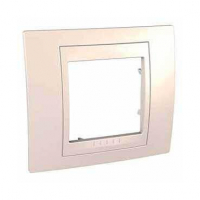 Рамка 1-постовая Schneider Electric Unica Хамелеон MGU6.002.25