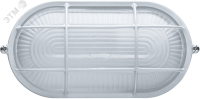 Светильник НПП-60w термостойкий овальный с решеткой IP54 белый Navigator Group 94801 14721